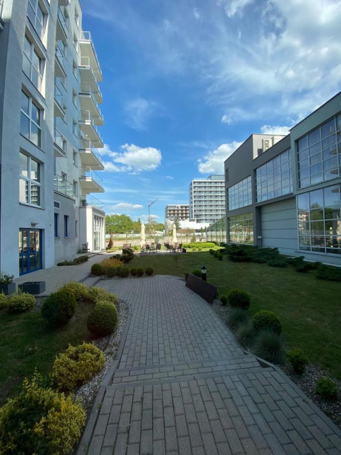 Apartament Prywatny Salon Z Aneksem Kuchennym I Sypialnia W Hotelu Diva Kolberg Exterior foto
